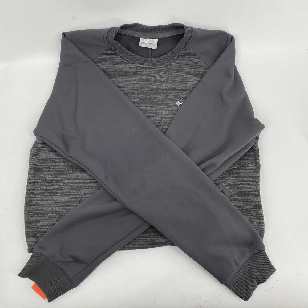 Columbia Gray Black Polo Shirt | Mens S